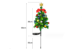 2Pcs Solar Christmas Tree Lights  Decorations Outdoor