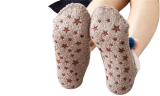OneOr Four Pairs Fuzzy Non Slip Pompom Fluffy Slipper Socks 