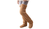 Fluffy Thigh High Leg Warmer Socks 
