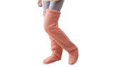 Fluffy Thigh High Leg Warmer Socks 