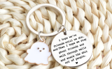 2Pcs Funny Keychain Friendship Gifts 