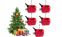 Gas Can Money Ornament for Christmas Tree Ornaments