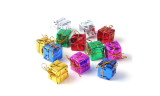 60 Or 120 PCS Shiny Mini Boxes Christmas Tree Hanging Decorations