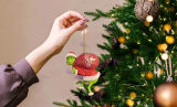 Grinchs Flat Acrylic Christmas Tree Decoration