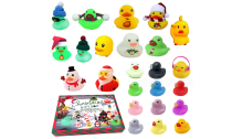 Christmas Luminous Rubber Ducks Advent Calendar