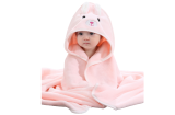 Soft & Cozy Cartoon Animal Baby Bath Towel