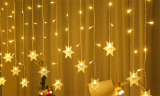 LED Curtain Snow Light