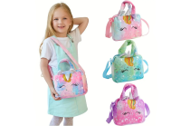 Girls Cute Unicorn Corduroy Shoulder Bag Crossbody Bag 