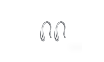 925 Silver Jewelry Droplet Design Hook Earrings