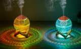  7 Colors LED Night Light Crystal Ball Mini Humidifier 