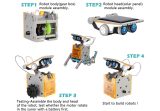 12-in-1 STEM Solar Robot Kit: