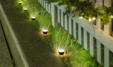 10 In 1 Solar Pathway Ground Light Landscape Decorative Street Light