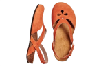 Women's Flat Round Closed Toe Sandals