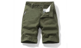 Men's Slim-Fit Casual Shorts with Pockets