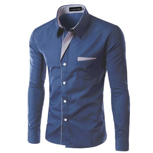Tunevuse Mens Shirts Camisa Masculina Long Sleeve Shirt Men Korean