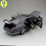 1/18 Kyosho Bentley Mulsanne Speed Diecast Metal Model car toy Boy Girl Gift Collection Hobby Matte Black