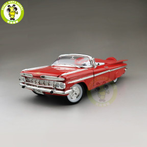 1/18 1959 Chevrolet IMPALA Road Signature Diecast Model Car Toys Boys Girls Gift