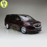1/18 GMC Buick GL8 MPV Business Car Diecast Car MPV Model Toys for gifts collection hobby