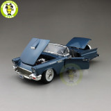 1/18 1957 Ford THUNDERBIRD Road Signature Diecast Model Car Toys Boys Girls Gift Blue