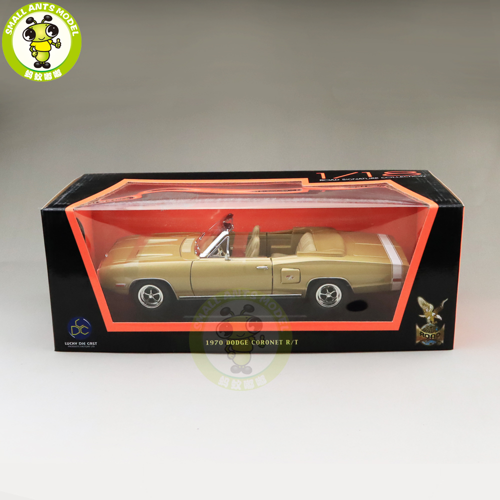1/18 1970 DODGE CORONET R/T Road Signature Diecast Model Car
