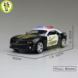 5 inch RMZ City Chevrolet CAMARO Diecast Model Police Car Toys for kids children Boy Girl Gift Collection Hobby Pull Back