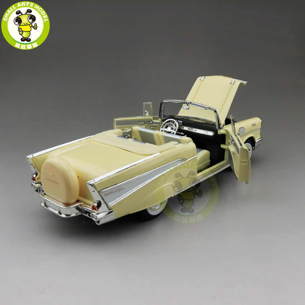 1/18 1957 Chevrolet BEL AIR Convertible Road Signature 1/18 1957 Chevrolet BEL AIR Convertible Road Signature