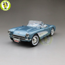 1/18 1957 Chevrolet CORVETTE Road Signature Diecast Model Car Toys Boys Girls Gift