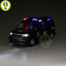1/32 GMC SAVANA Diecast Metal Model Car Toy Boy Girl Gift Pull Back Sound Lighting