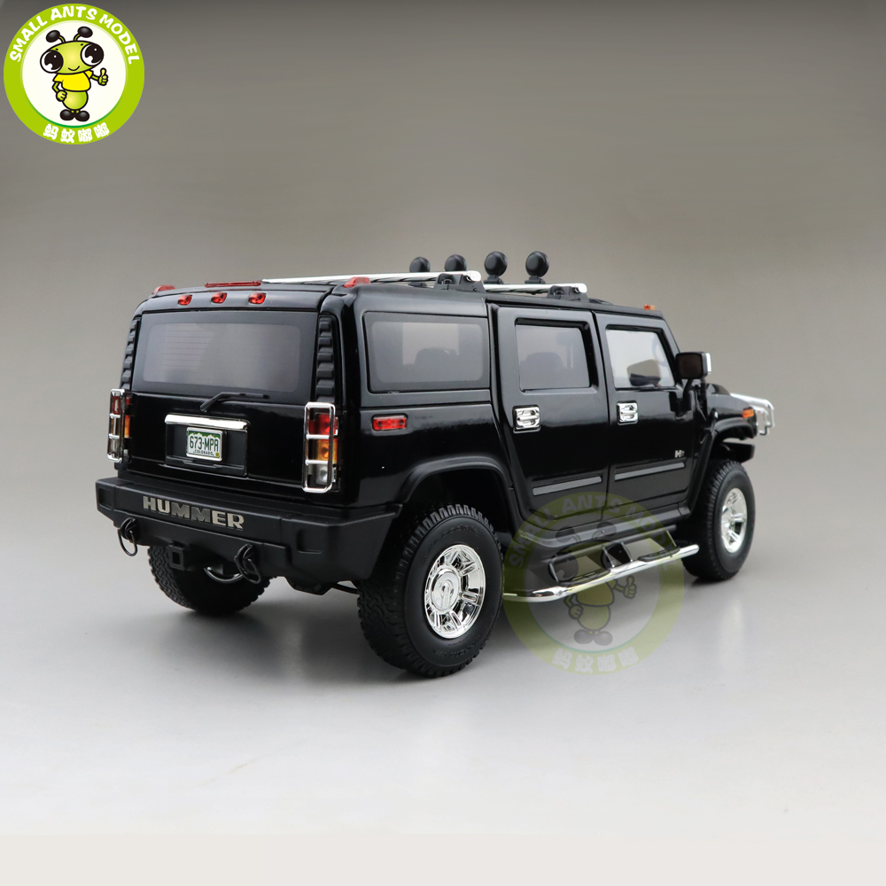 ミニカー HUMMER H 2 1/18 Realistic Hummer H2 1/18 Diecast Model SUV Unboxing