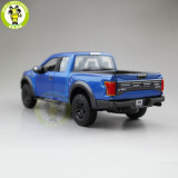 1/24 Maisto Ford F150 F 150 Raptor 2017 Pickup Truck Diecast Metal Car Model Toys for kids Boy Girl Gift Collection Blue
