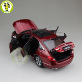 1/18 Honda Accord 10th Sedan Diecast Metal Car Model Toys Boy Girl Birthday Gift Collection Hobby Red