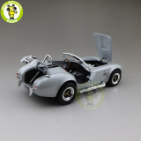 1/18 1964 Ford Shelby COBRA 427 S/C Road Signature Diecast Model Car Toys Boys Girls Gift Silver