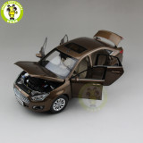 1/18 Ford Escort Diecast car model for collection gifts hobby Brown