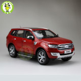 1:18 Scale China Ford Everest SUV Form Ranger Diecast Car Model Toys Red