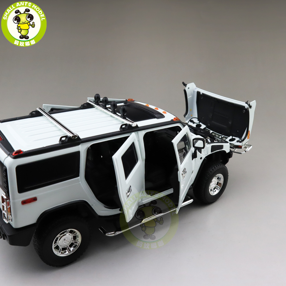 Hummer H2 White 1/18 Minicar | eBay