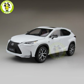 1/18 Toyota Lexus NX 200T NX200T Diecast Model Car Toys Suv Kids Girl Boy Gifts hobby collection White