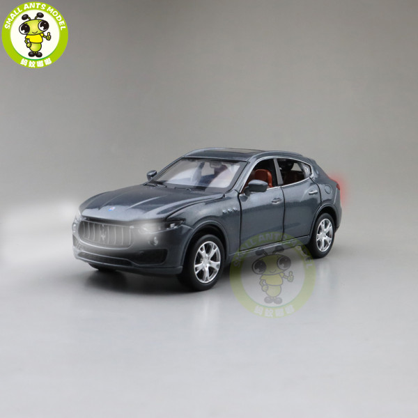 1/33 Maserati Levante SUV Diecast SUV Car Model Toys for kids children Sound Lighting Pull Back gifts