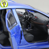 1/18 Mitsubishi Lancer EVO-X EVO X 10 Left Steering Wheel Diecast Metal Car Model Toy Boy Girl Gift Blue