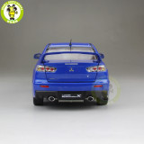 1/18 Mitsubishi Lancer EVO-X EVO X 10 Left Steering Wheel Diecast Metal Car Model Toy Boy Girl Gift Blue