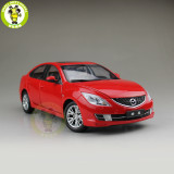 1/18 Mazda 6 Sedan Diecast Metal Car Model Toy Boy Girl Gift Collection Red