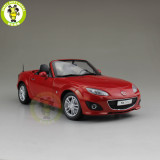 1/18 Mazda MX-5 MX 5 Roadster Diecast Metal Car Model Toy Boy Girl Gift Collection Red