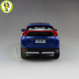 1/18 Mitsubishi ECLIPSE CROSS SUV Diecast Metal Car SUV Model Toys kids Boy Girl Gift Collection Blue