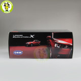 1/18 Mitsubishi Lancer EVO-X EVO X 10 Left Steering Wheel Diecast Metal Car Model Toy Boy Girl Gift Red Color