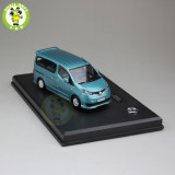 1/43 Nissan NV200 Diecast Mpv Car Model Toys Blue