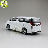 1/32 JACKIEKIM Toyota ALPHARD ROWEN Japan PREMIUM S-grade Diecast Model CAR Toys for kids Sound Lighting Pull Back gifts