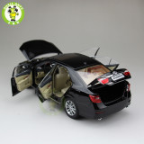 1:18 Toyota Camry 2012 Diecast Car Model Black