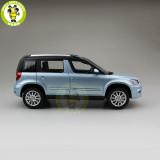 1/18 VW Skoda Yeti City SUV Diecast Metal SUV CAR MODEL gift hobby collection Blue
