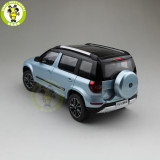 1/18 VW Skoda Yeti SUV Diecast Metal SUV CAR MODEL gift hobby collection Blue