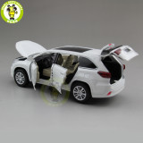 1/32 JACKIEKIM Toyota Highlander 2015 Diecast Metal Model CAR Toys for kids children Sound Lighting Pull Back gifts