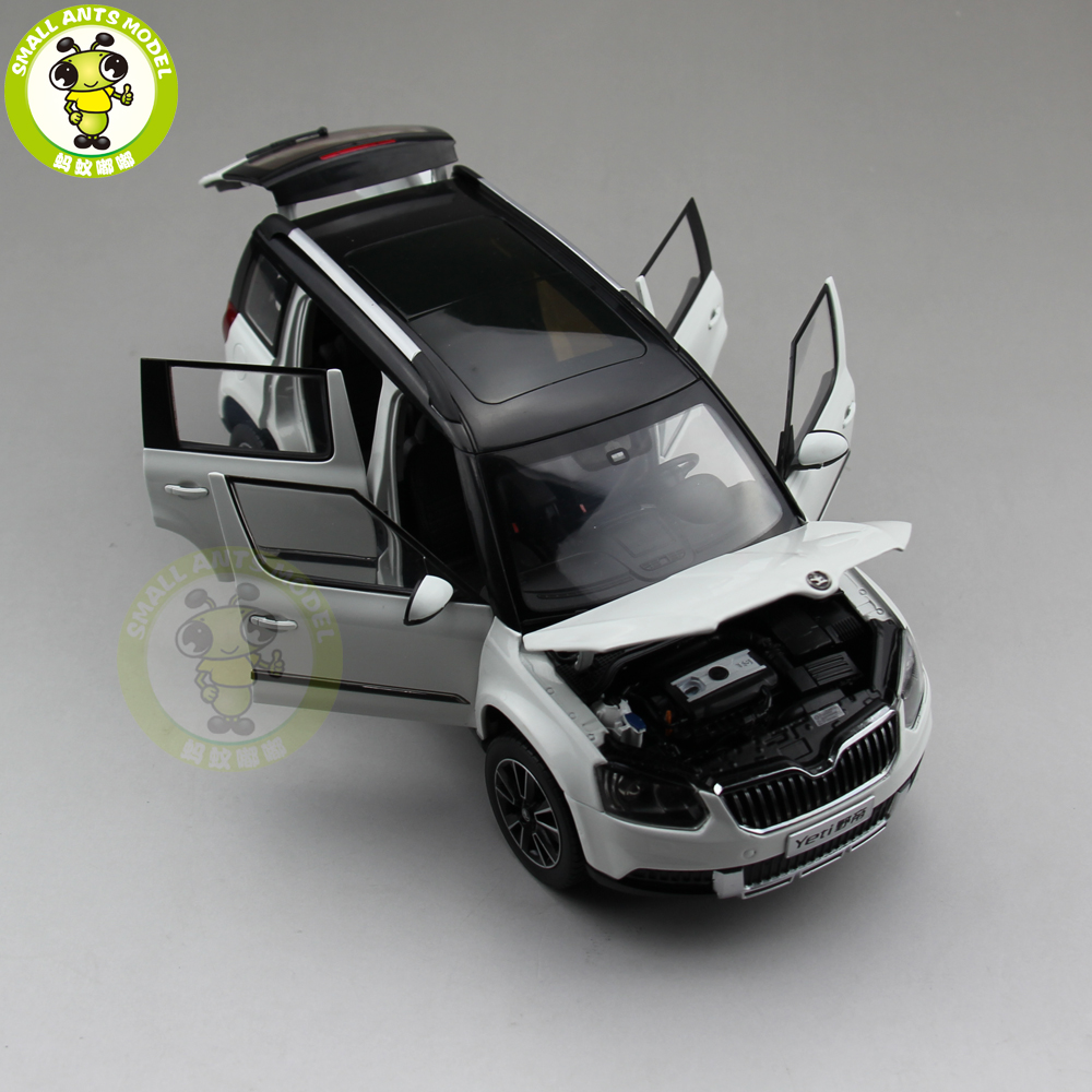 1/18 VW Skoda Yeti SUV Diecast Metal SUV CAR MODEL gift